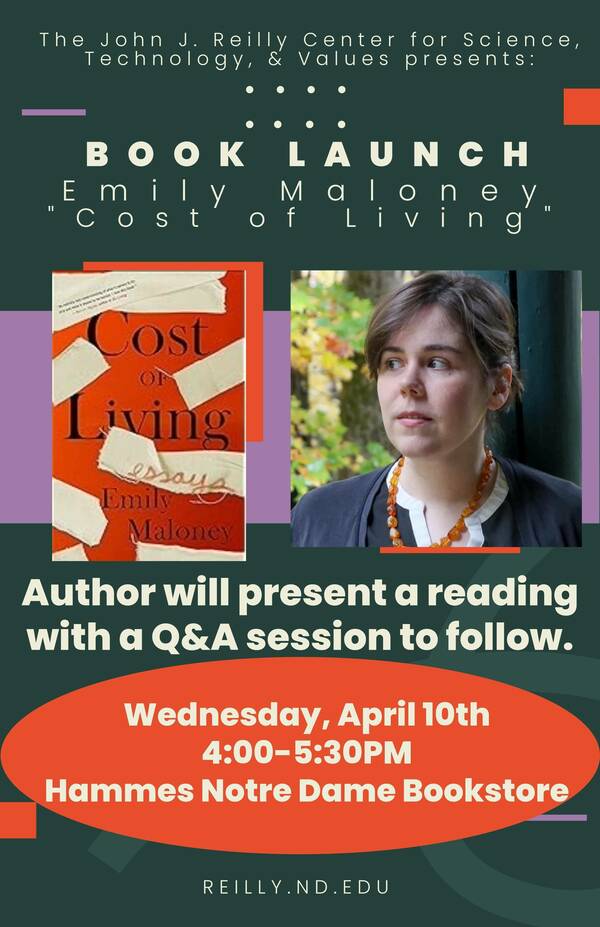 Emily Maloney Booktalk poster