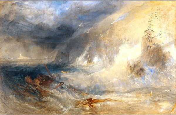 Long Ships Lighthouse Land's End By Turner
